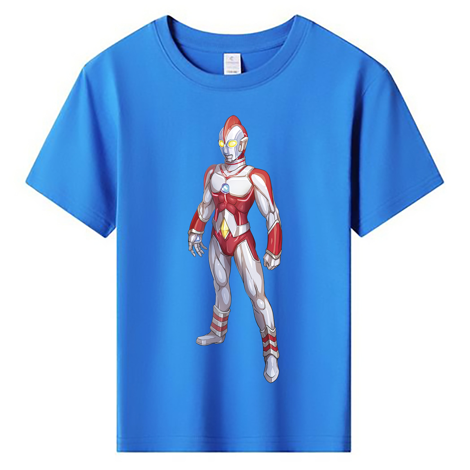 （画像用） ウルトラマン Ultraman 綿100％キッズTシャツ（フロントプリント）